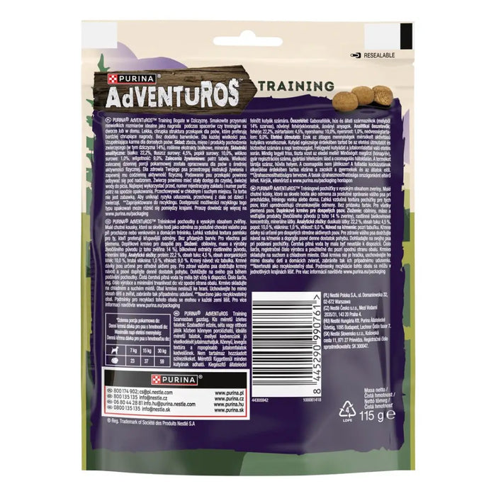 PURINA Adventuros Training еленско лакомство за кучета