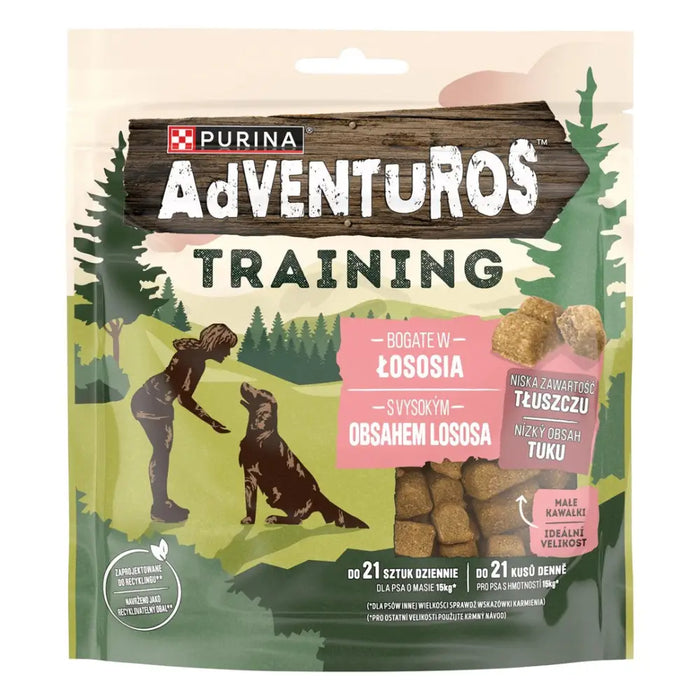 PURINA Adventuros Training сьомга - лакомство за кучета