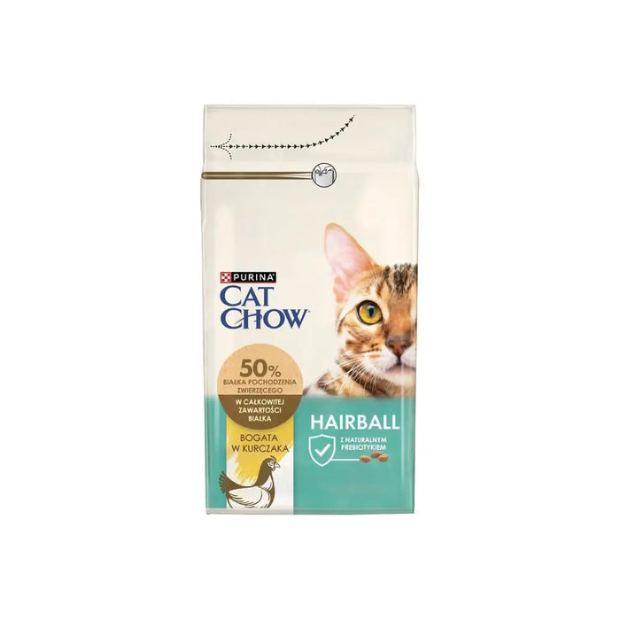 Purina CAT CHOW HAIRBALL CONTROLL суха храна за котки 1,5
