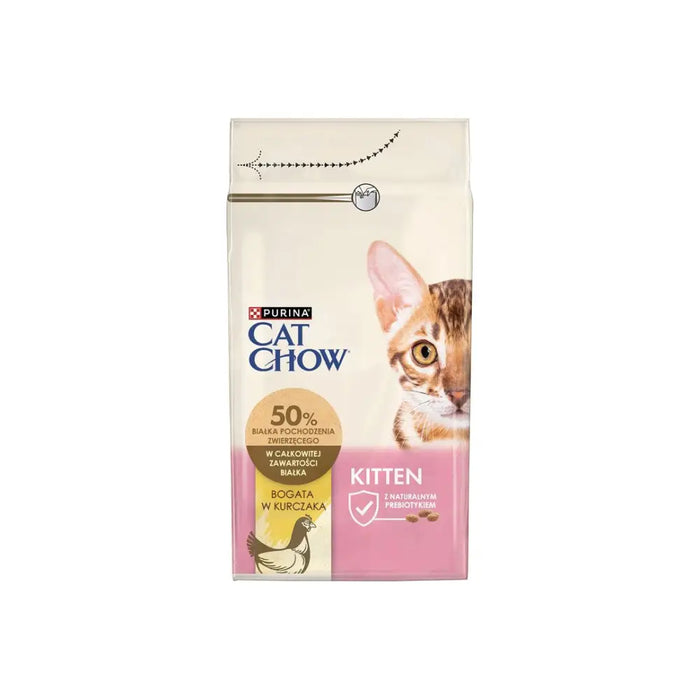Purina Cat Chow Kitten суха храна за котки Пиле 1,5 кг