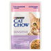 PURINA Cat Chow Sensitive със сьомга и тиквички в сос