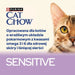 PURINA Cat Chow Sensitive със сьомга и тиквички в сос