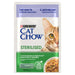 PURINA Cat Chow Sterilised с агнешко и зелен фасул в сос
