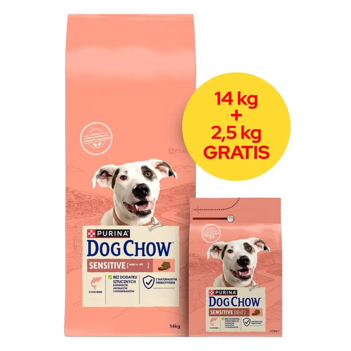 PURINA Dog Chow Sensitive Salmon - суха храна за кучета