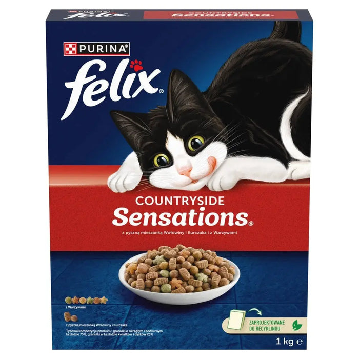 PURINA Felix Countryside Sensations - суха храна за котки