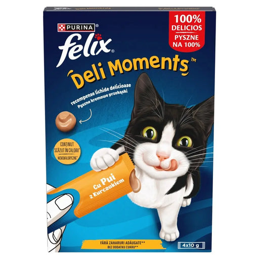 PURINA Felix Deli Moments Chicken - лакомства за котки