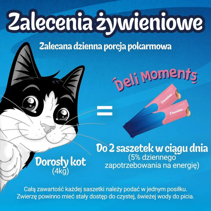 PURINA Felix Deli Moments Salmon - лакомства за котки