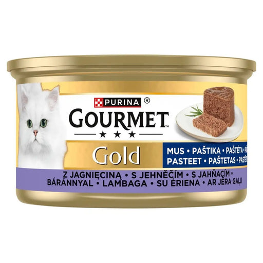 PURINA Gourmet Gold Mousse с агнешко - мокра храна за котки