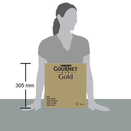 PURINA GOURMET GOLD Mus Mix 4 Flavors - мокра храна