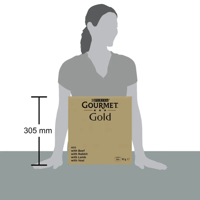 PURINA GOURMET GOLD Mus Mix 4 Flavors - мокра храна