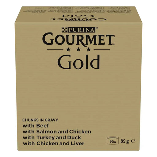 PURINA GOURMET GOLD Парчета в сос Микс от 4 вкуса - мокра