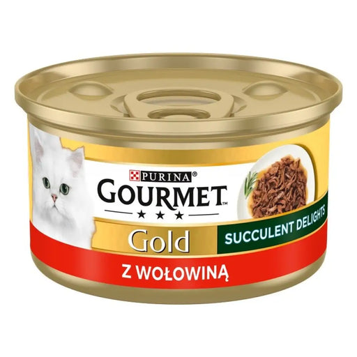 PURINA Gourmet Gold Succulent Delights Beef - мокра храна