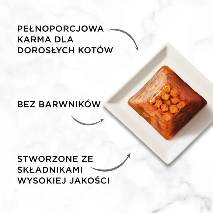 PURINA Gourmet Revelations Chunks в желе с пиле - мокра