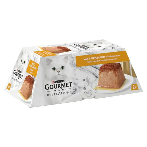 PURINA Gourmet Revelations Mousse с пиле в сос - мокра