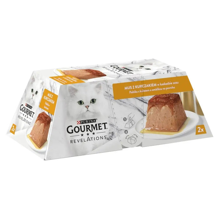 PURINA Gourmet Revelations Mousse с пиле в сос - мокра