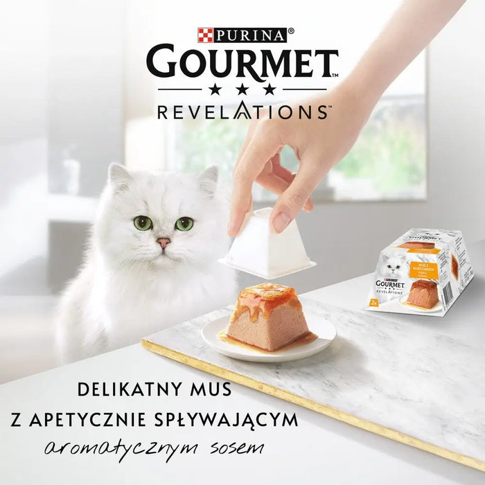 PURINA Gourmet Revelations Mousse с пиле в сос - мокра