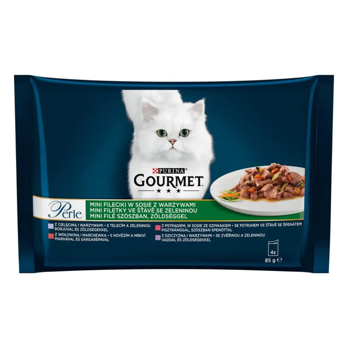 Purina GRMT PERLE GIGMV BEEF CRT влажна храна за котки 85 гр