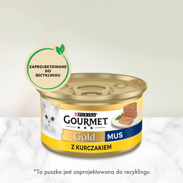 Purina Nestle Gourmet Gold - сьомга и пиле - мокра храна