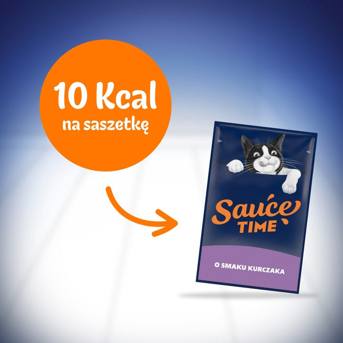 PURINA Felix Sauce Time - мокра храна за котки - 6x40 г