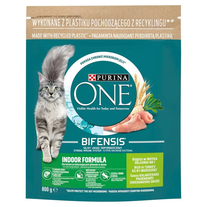 PURINA One Bifensis Adult Indoor - суха храна за котки