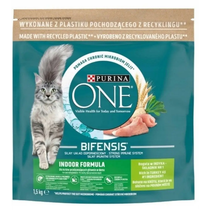 PURINA One Bifensis Indoor Formula - суха храна за котки