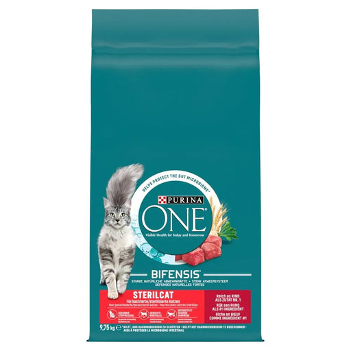 PURINA One Sterilcat Wołowina - суха храна за котки - 9,75