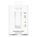 Puro 25W USB C спирален кабел USB C 1m бял