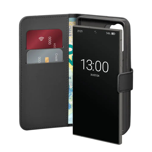 Puro Booklet Case с флип и портфейл за Samsung Galaxy S25