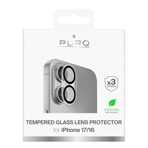 Puro Camera Standard Tempered Glass за iPhone 17 / iPhone