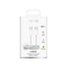 Puro Fabrik 4 240W плетен USB-C - USB-C 1m кабел - бял