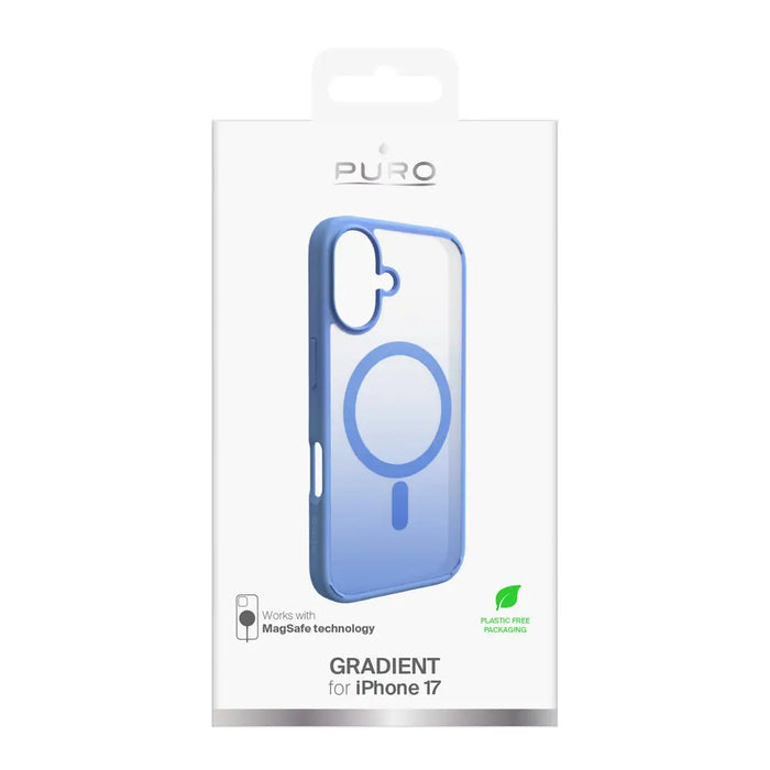 Puro Gradient TPU калъф съвместим с MagSafe за iPhone 17
