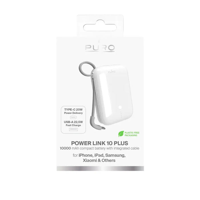 Puro Power Link 10 Plus 10000mAh Преносима батерия