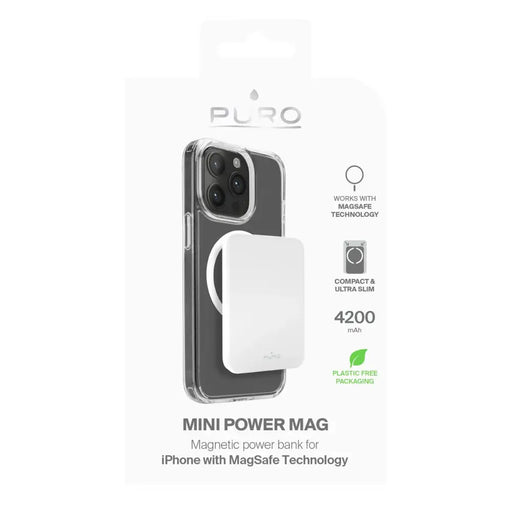 Puro Slim Power Mag 4200mAh Преносима батерия Powerbank
