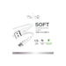 Puro Soft USB-A - USB-C кабел 1,5 м - бял