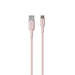 Puro Soft USB-A - USB-C кабел 1,5 м - розов