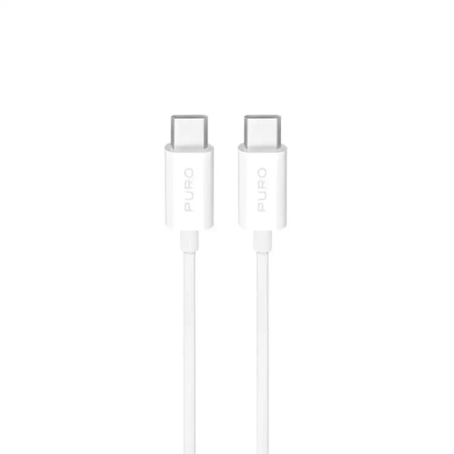Puro TPE 25W USB C USB C 3m кабел бял