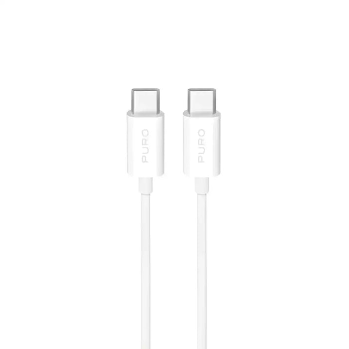 Puro TPE 25W USB C USB C 3m кабел бял