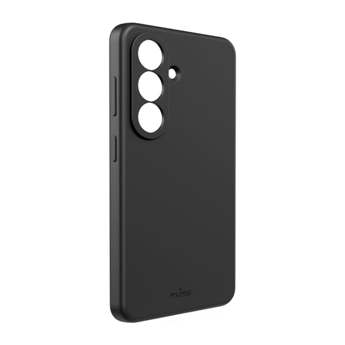 Силиконов защитен калъф Puro ICON за Samsung Galaxy S26 Plus - черен