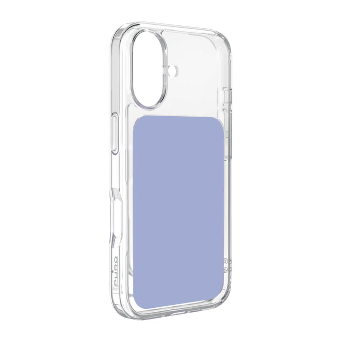 Калъф Puro Plate Mag за iPhone 17, съвместим с MagSafe - лилав