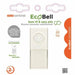 Push button for doorbell SCS SENTINEL Ecobell CAC0050