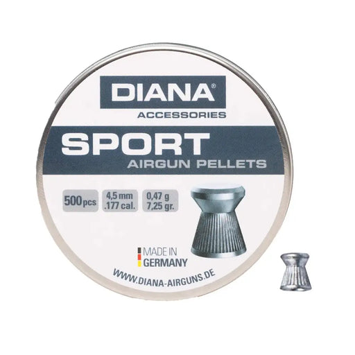 Пушечни гилзи 4,5 мм Diana Sport 500 бр.