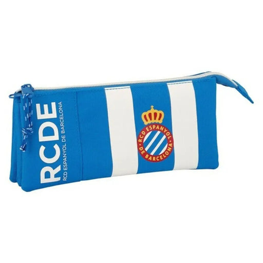 Пътническа Чанта RCD Espanyol Син Бял (22 x 12 x 3 cm)