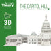Пъзел 3D Colorbaby Capitolio 126 Части 52,5 x 20,5 x 23,5