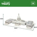 Пъзел 3D Colorbaby Capitolio 126 Части 52,5 x 20,5 x 23,5