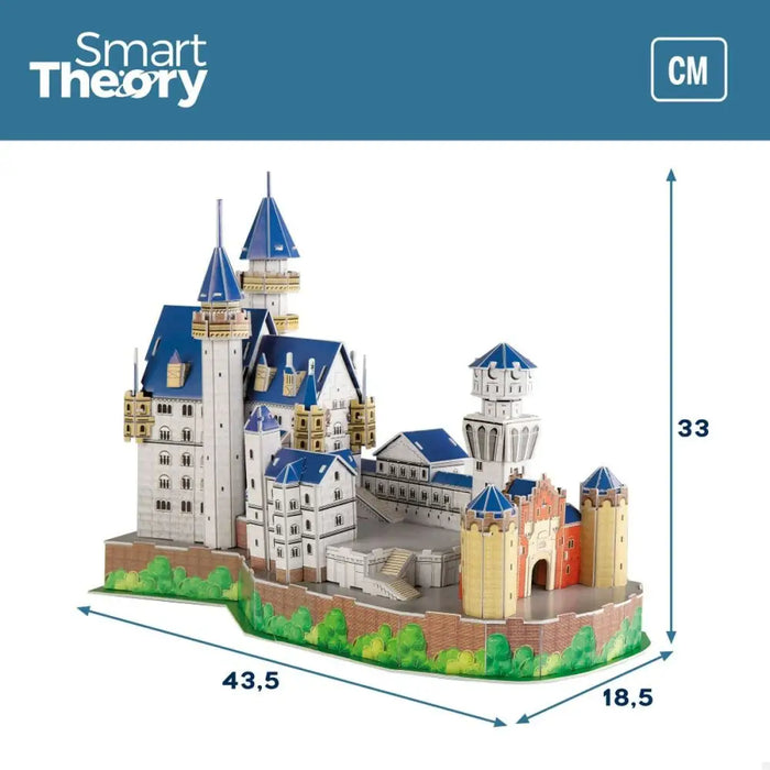 Пъзел 3D Colorbaby New Swan Castle 95 Части 43,5 x 33 x