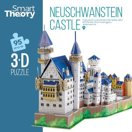 Пъзел 3D Colorbaby New Swan Castle 95 Части 43,5 x 33 x