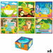 Пъзел 3D Lisciani Giochi 22 x 23 x 1 cm Животни 4 Части (6