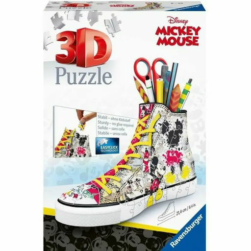 Пъзел 3D Ravensburger Sneaker Mickey Mouse (108 Части)