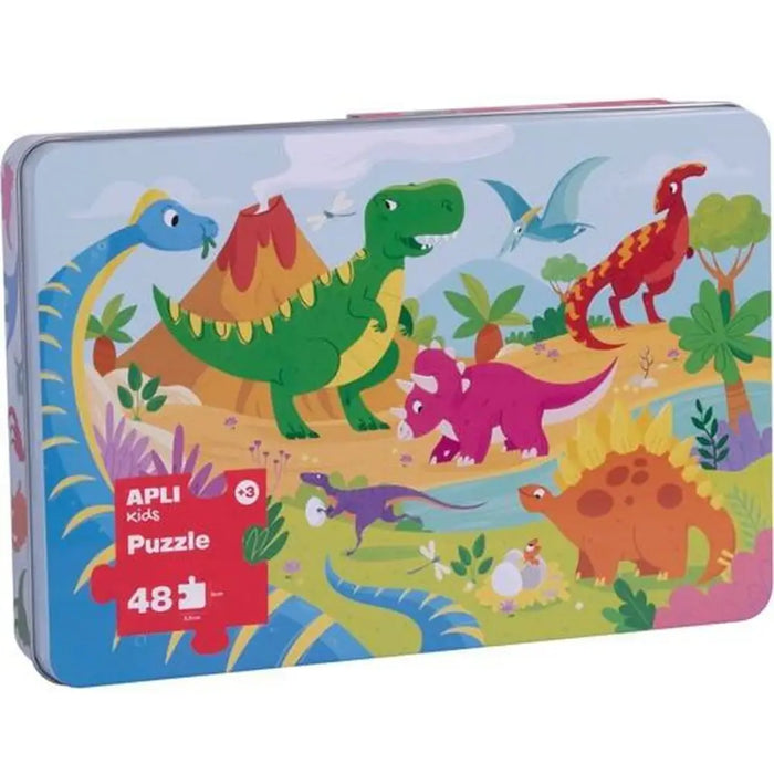 Пъзел Apli 48 x 32 cm Динозаври 48 Части (8 броя)