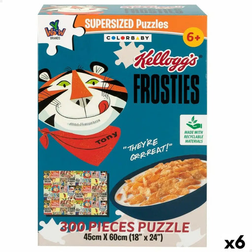 Пъзел Colorbaby Kellogg’s Frosties 300 Части 6 броя 60 x 45